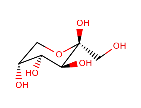 Molecular Structure of 20197-42-6 (b-D-Tagatopyranose)