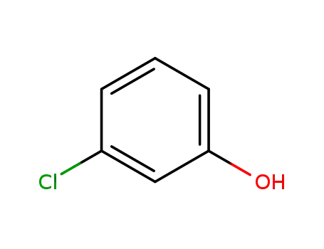 Molecular Structure of 108-43-0 (3-Chlorophenol)