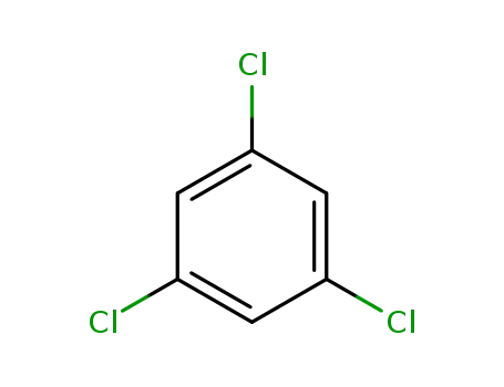 Molecular Structure of 108-70-3 (1,3,5-Trichlorobenzene)