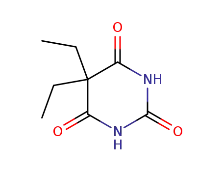 Molecular Structure of 57-44-3 (BARBITAL)