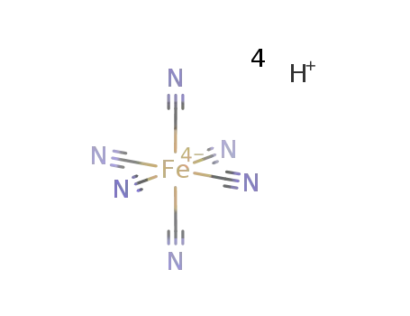 hydrogen hexacyanoferrate(II)