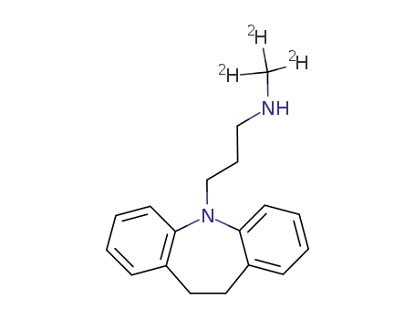Molecular Structure of 65100-49-4 (IMIPRAMINE-D3)