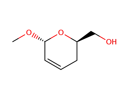 trans-5,6-dihydro-6-(hydroxymethyl)-2-methoxy-2H-pyran