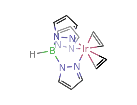 (hydrotris(1-pyrazolyl)borato)bis(ethylene)iridium(I)
