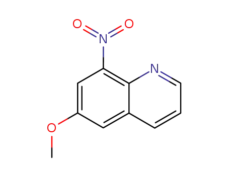 6-Methoxy-8-nitroquinoline 85-81-4