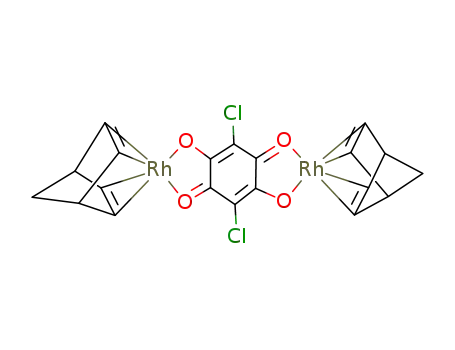 {Rh2(μ-chloranilate)(norborna-1,5-diene)2}
