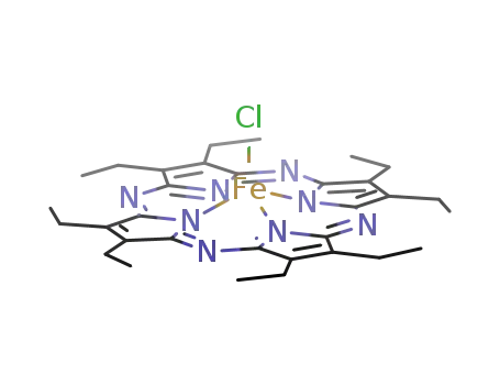 chloroiron(III) 2,3,7,8,12,13,17,18-octaethyl-5,10,15,20-tetraazaporphyrinate