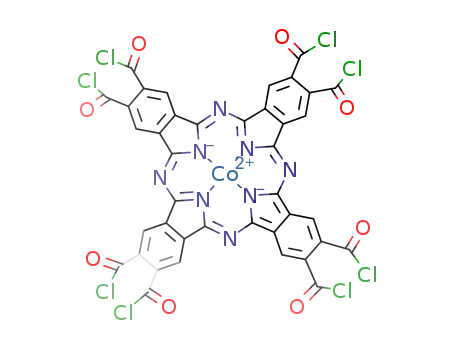 cobalt octa-4,5-(chlorocarbonyl)phthalocyanine