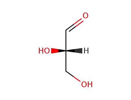 Molecular Structure of 497-09-6 (L-Glyceraldehyde)
