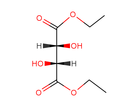 87-91-2,L(+)-Diethyl L-tartrate,Butanedioicacid, 2,3-dihydroxy- (2R,3R)-, diethyl ester (9CI);Butanedioic acid,2,3-dihydroxy-[R-(R*,R*)]-, diethyl ester;Tartaric acid, diethyl ester(6CI,7CI,8CI);(+)-(R,R)-Diethyl tartrate;(R,R)-Diethyl tartrate;(R,R)-Tartaric acid diethyl ester;Diethyl (+)-tartrate;Diethyl(2R,3R)-(+)-tartrate;Diethyl (2R,3R)-2,3-dihydroxysuccinate;Diethyl(2R,3R)-tartrate;Diethyl (R,R)-tartrate;Diethyl1,2-dihydroxy-1,2-ethanedicarboxylate;Diethyl L-(+)-tartrate;DiethylL-(+)-tartrate;Diethyl L-tartarate;Diethyl L-tartrate;Diethyl tartrate;Ethyl(+)-tartrate;Ethyl tartrate;L-Diethyl tartrate;L-Tartaric acid diethylester;NSC 44808;NSC 8878;L(+)-Diethyl L-Tartrate;