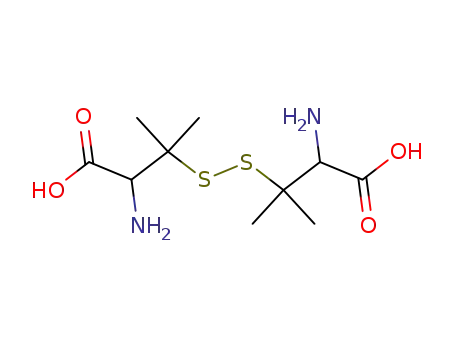 Molecular Structure of 312-10-7 (penicillamine disulfide)