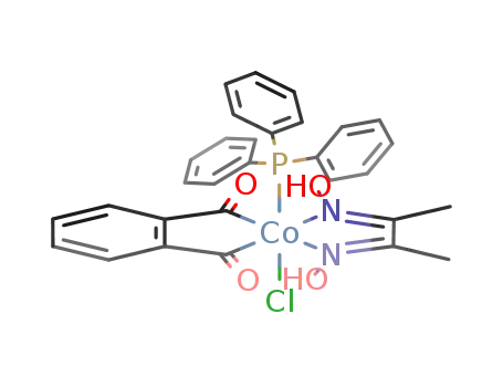 (phthaloyl)(dimethylglyoxime)(triphenylphosphine)chloro-cobalt