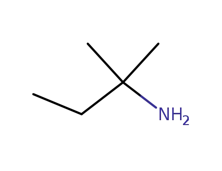 Molecular Structure of 594-39-8 (TERT-AMYLAMINE)