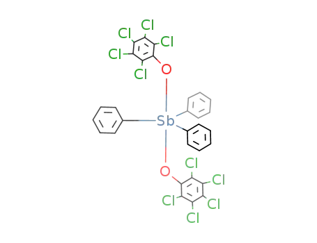 di(pentachlorophenolato)triphenylantimony(V)