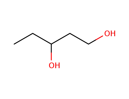 Molecular Structure of 3174-67-2 (1,3-Pentanediol)