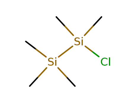 Molecular Structure of 1560-28-7 (CHLOROPENTAMETHYLDISILANE)