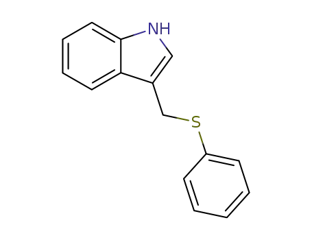 3-<(phenylthio)methyl>-1H-indole