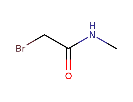 Molecular Structure of 34680-81-4 (2-BROMO-N-METHYLACETAMIDE)