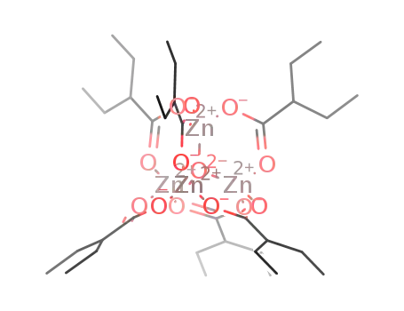 tetrazinc μ4-oxohexa-mu.-2-ethylbutanoate