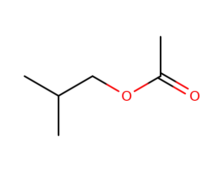 Molecular Structure of 110-19-0 (Isobutyl acetate)