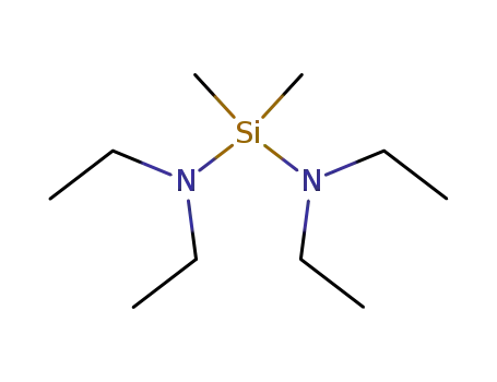 Molecular Structure of 4669-59-4 (BIS(DIETHYLAMINO)DIMETHYLSILANE)