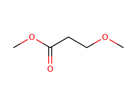 Molecular Structure of 3852-09-3 (Methyl 3-methoxypropionate)