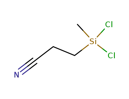 Molecular Structure of 1071-21-2 (2-CYANOETHYLMETHYLDICHLOROSILANE)