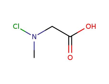 Molecular Structure of 52316-59-3 (Glycine, N-chloro-N-methyl-)