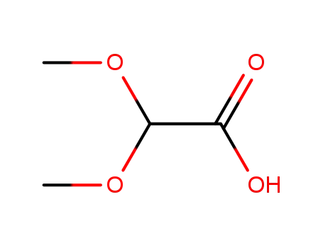 Molecular Structure of 73569-40-1 (Acetic acid, dimethoxy-)