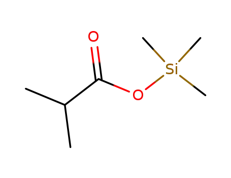 Propanoic acid,2-methyl-, trimethylsilyl ester