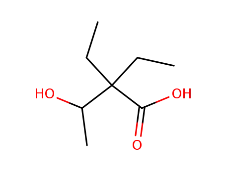 2,2-diethyl-3-hydroxy-butyric acid