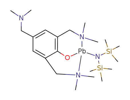 [bis(trimethylsilyl)amino][2,4,6-tris(dimethylaminomethyl)phenoxy]lead(II)