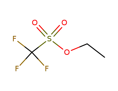 Molecular Structure of 425-75-2 (Ethyl trifluoromethanesulfonate)