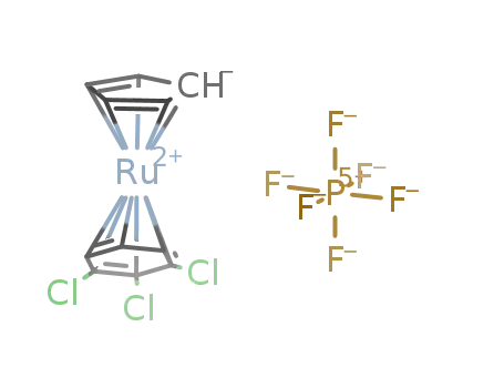 (η(5)-2,4-cyclopentadien-1-yl)(η(6)-1,2,3-trichlorobenzene)ruthenium hexafluorophosphate