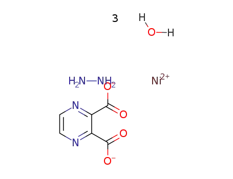 nickel(II) 2,3-pyrazinedicarboxylate hydrazinate trihydrate