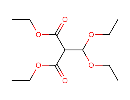 Molecular Structure of 7251-32-3 (diethyl (diethoxymethyl)propanedioate)