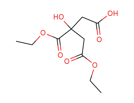 Molecular Structure of 19958-02-2 (DIETHYL CITRATE)