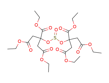 sulfurous acid bis-(1,2-bis-ethoxycarbonyl-1-ethoxycarbonylmethyl-ethyl ester)