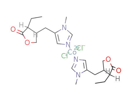 dichloro-bis(κN-(+)-pilocarpine)cobalt(II)
