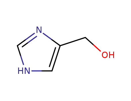 Molecular Structure of 822-55-9 (Imidazole-4-methanol)
