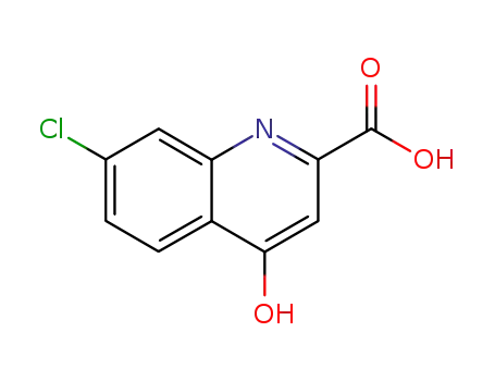 Molecular Structure of 18000-24-3 (7-CHLORO-4-HYDROXYQUINOLINE-2-CARBOXYLIC ACID HCL)