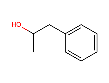 698-87-3,BENZYLMETHYLCARBINOL,Phenethylalcohol, a-methyl- (7CI,8CI);1-Phenyl-2-propanol;2-Hydroxy-1-phenylpropane;2-Propanol, 1-phenyl-;3-Phenyl-2-hydroxypropane;3-Phenyl-2-propanol;Benzylmethyl carbinol;Benzylethyl alcohol;NSC 53553;a-Methylbenzeneethanol;a-Methylphenethyl alcohol;14898-87-4;