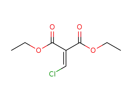Molecular Structure of 28783-51-9 (2-CHLOROMETHYLENE-MALONIC ACID DIETHYL ESTER)