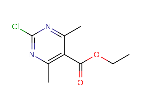 2-chloro-4,6-dimethylpyrimidine-5-carboxylic acid ethyl ester