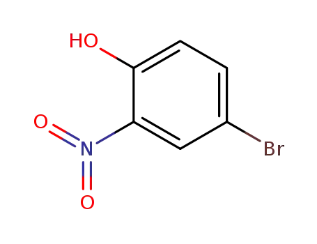 Molecular Structure of 7693-52-9 (4-Bromo-2-nitrophenol)