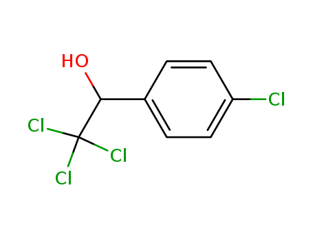 Benzyl alcohol, p-chloro-.alpha.-(trichloromethyl)-
