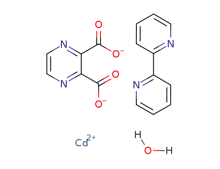 [Cd(pyrazine-2,3-dicarboxylate)(2,2'-bipyridine)]n*nH2O
