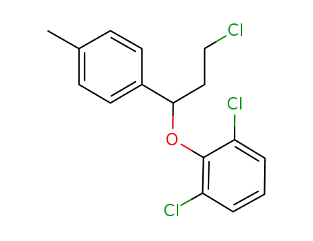 1-(4-methylphenyl)-1-(2,6-dichlorophenoxy)-3-chloropropane