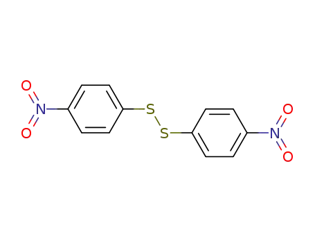 Molecular Structure of 100-32-3 (4,4'-Dinitrodiphenyl disulfide)