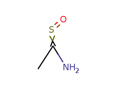 Molecular Structure of 2669-09-2 (thioacetamide-S-oxide)